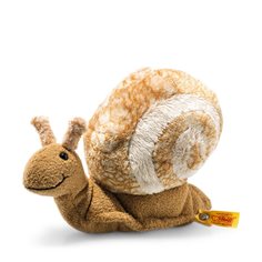 Steiff Snailly slug 20 cm, beige/brown