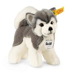 Steiff Bernie husky 17 cm, grey/white