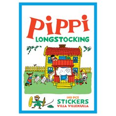 Pippi Långstrump Pippi stickers, Villa Villekulla
