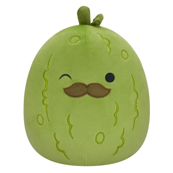 Charles the pickle with mustache, 19 cm