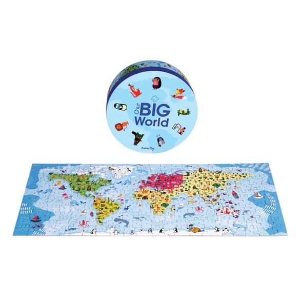 Our big world puzzle 200 bitar