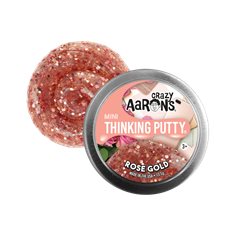 Crazy Aarons thinking putty, mini rose gold