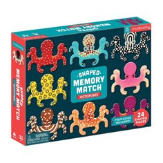 Mudpuppy Shaped memory match octopuses