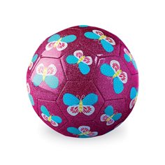 Glitter soccer ball, butterfly