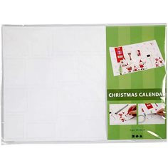 Creative Company Julkalender DIY 30 x 42 cm, 5-pack
