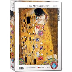 Pussel 1000 bitar, The kiss - Gustav Klimt