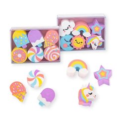 Trendhaus Unicorn/candy erasers (1 frp)