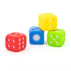 Light-up dice 4 cm