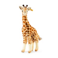 Bendy giraffe beige/brown, 45 cm