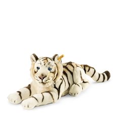Steiff Bharat white tiger, striped white