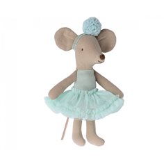 Ballerina mouse little sister, light mint