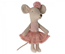 Maileg Ballerina mouse little sister, rose