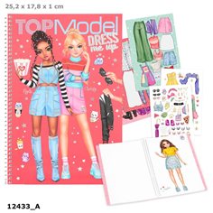 Dress me up stickers book