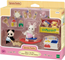 Sylvanian families Baby's toy box snow rabbit & panda babies