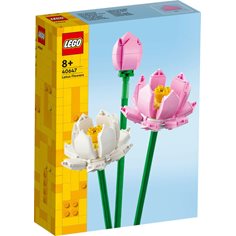 LEGO® Flowers - lotusblommor