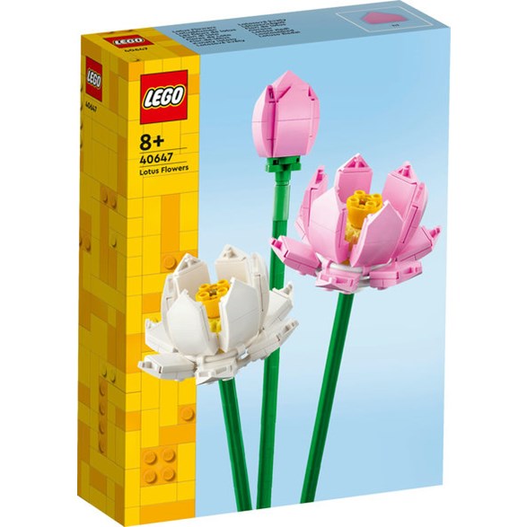 LEGO® Flowers - lotusblommor
