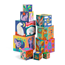 Djeco 10 blocks, wild animals