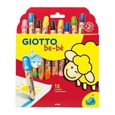 Giotto be-be large pencils, 12-p