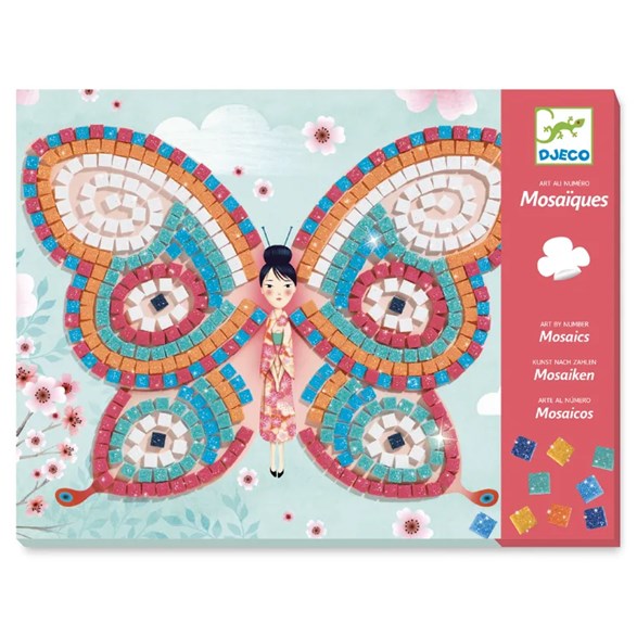 Djeco mosaic, butterflies