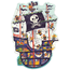 Djeco puzzle, the pirate ship - 36 pcs