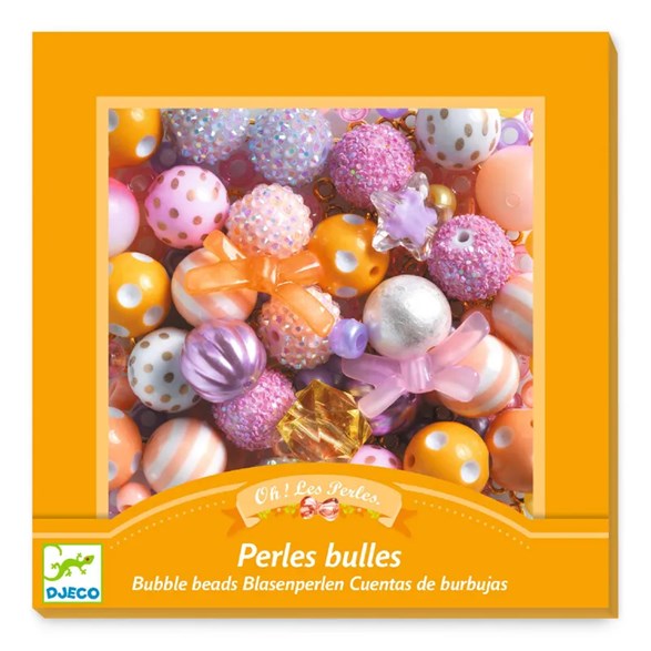 Djeco bubble beads, gold