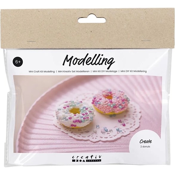 Creative Company Mini DIY kit modellera, donuts