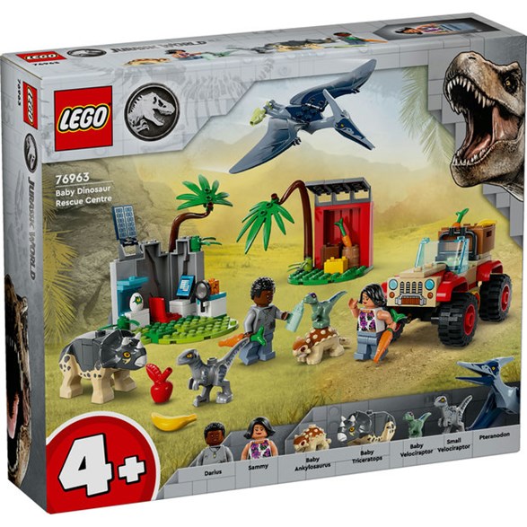 LEGO® Jurassic World - räddningsbil för dinosaurieungar