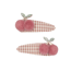 Mimi & Lula 2 clic clacs, gingham cherry tulip