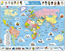 Larsen Pussel 107 bitar, världskarta