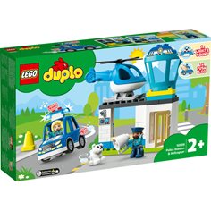 LEGO® Duplo - Polisstation & helikopter