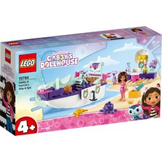 LEGO® Gabby's Dollhouse - Gabbys och sjökattens skepp och spa