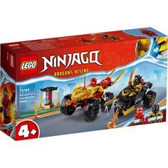 Ninjago - Kais och Ras bil- och motorcykelstrid