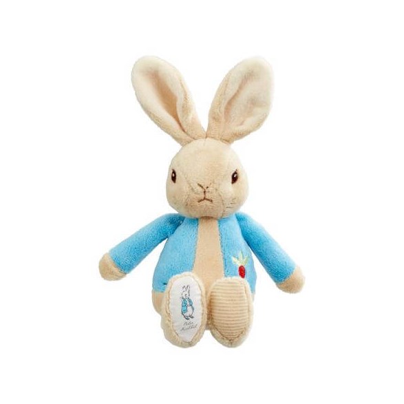 Peter Rabbit skallra (ljusblå)