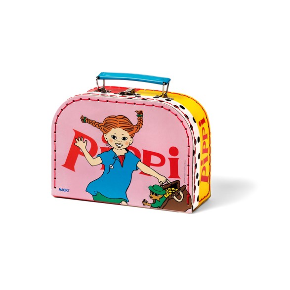 Pippi Långstrump Pippi resväska, 20 cm, rosa