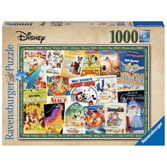 Ravensburger Pussel 1000 bitar, Disney vintage movie posters