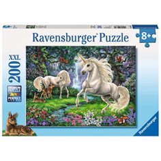 Ravensburger Pussel 200 bitar, mystic unicorns