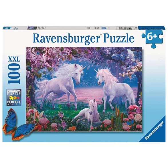 Ravensburger Pussel 100 bitar, unicorns