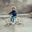 Trybike trehjuling och balanscykel (3 hjul, stål, creme)