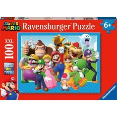 Ravensburger Pussel 100 bitar, Super Mario