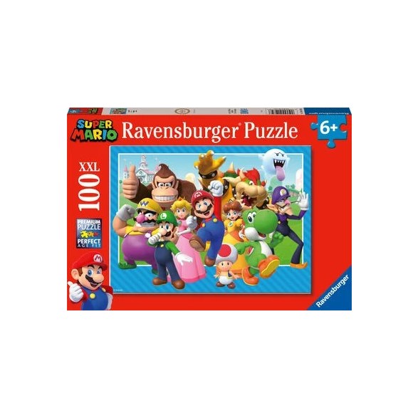 Ravensburger Pussel 100 bitar, Super Mario