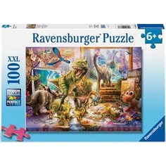 Ravensburger Pussel 100 bitar, dino toys come to life