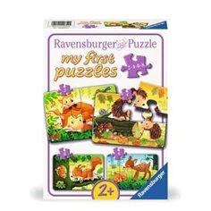 Ravensburger Pussel 2, 4, 6 och 8 bitar, forest animal fun