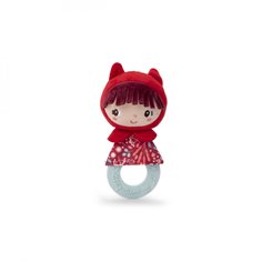Lilliputiens Little red riding hood teething rattle