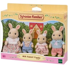 Sylvanian families Milk rabbit family