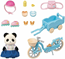 Sylvanian families Cycle & skate set panda girl