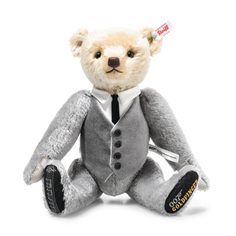 Steiff James Bond Goldfinger teddy bear (speldosa), 30 cm