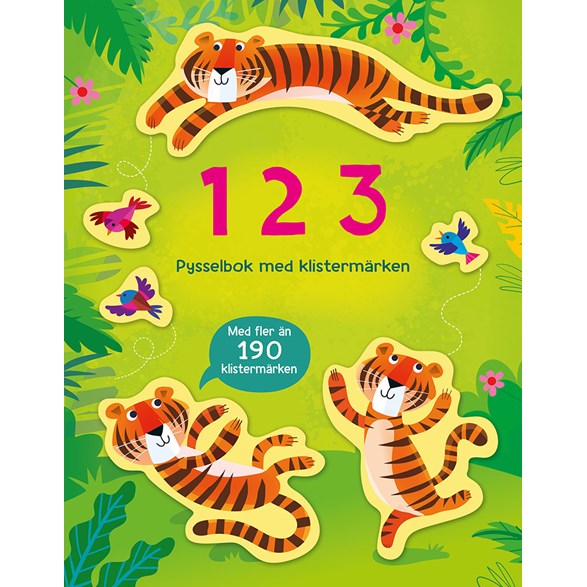 Tukan 1-2-3: pysselbok med klistermärken