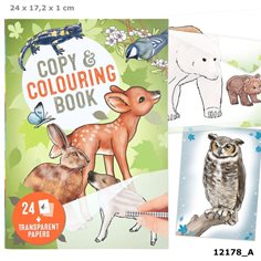 TOPModel/Depesche Copy & color vilda djur målarbok