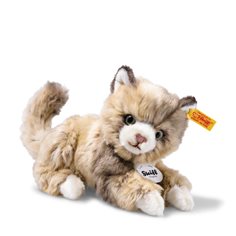 Steiff Lucy cat 18 cm, spotted brown