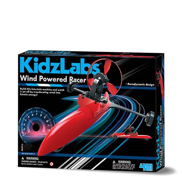 4M KidzLabs wind powered racer